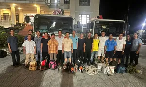 Người miền Trung hỗ trợ khắc phục hậu quả bão Yagi Người miền Trung hỗ trợ khắc phục hậu quả bão Yagi
