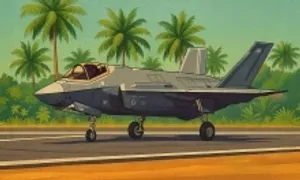 Bang Ấn Độ dùng tiêm kích F-35 mắc kẹt để quảng bá du lịch